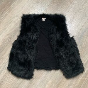 Jcrew Factory faux fur vest